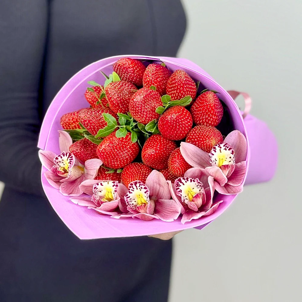 Съедобный Букет Клубничное удовольствие